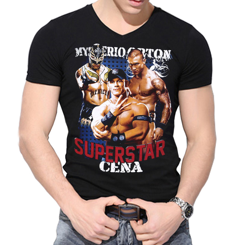 4477085831 908017685 - Wrestling print T-shirt