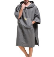 Quick-drying travel bath towel swim cape adult towel beach towel dressing robe cloak beach hoodie