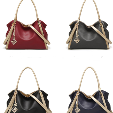 2021 Spring and summer new Litchi pattern handbags diagonal package fashion shoulder bag—1