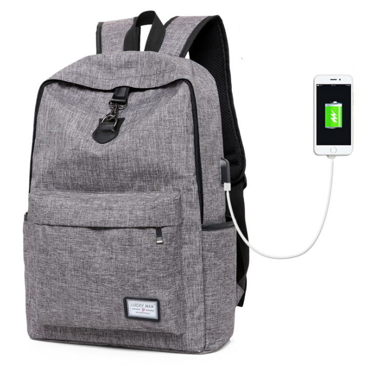 Backpack Grey Anti Theft Bag - CJdropshipping