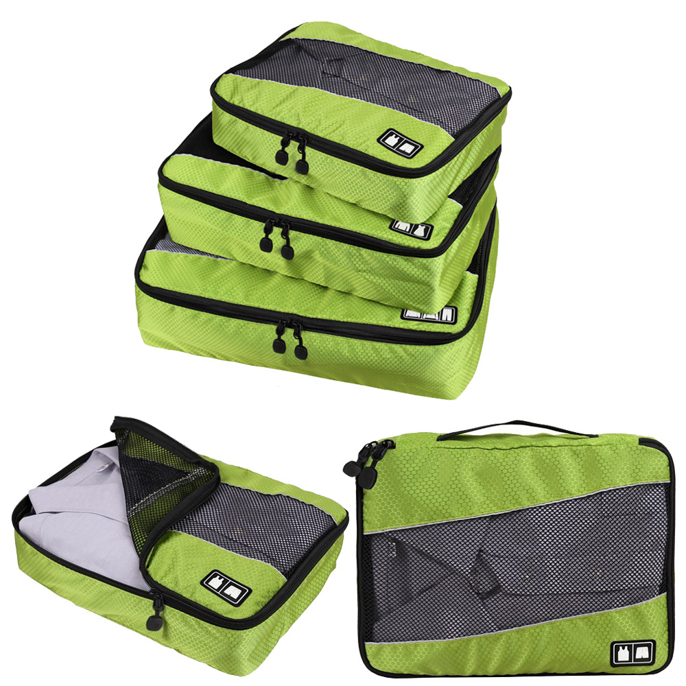 BAGSMART Travel Packing Cube SmallLarge 3 Piece For Carryon Travel