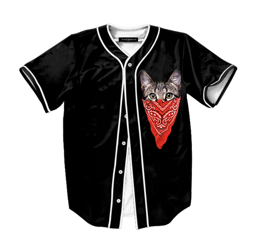 Cat Bandana Jersey Tee CJdropshipping