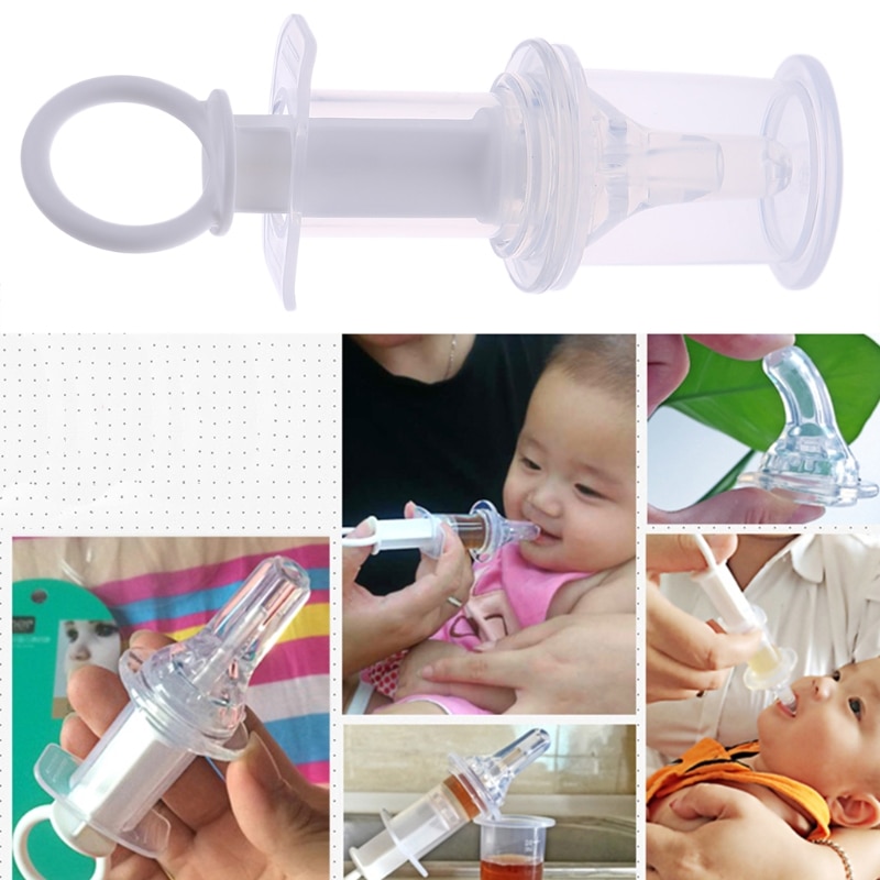 Baby syringe medicine feeder infant pacifier type medicine feeder ...