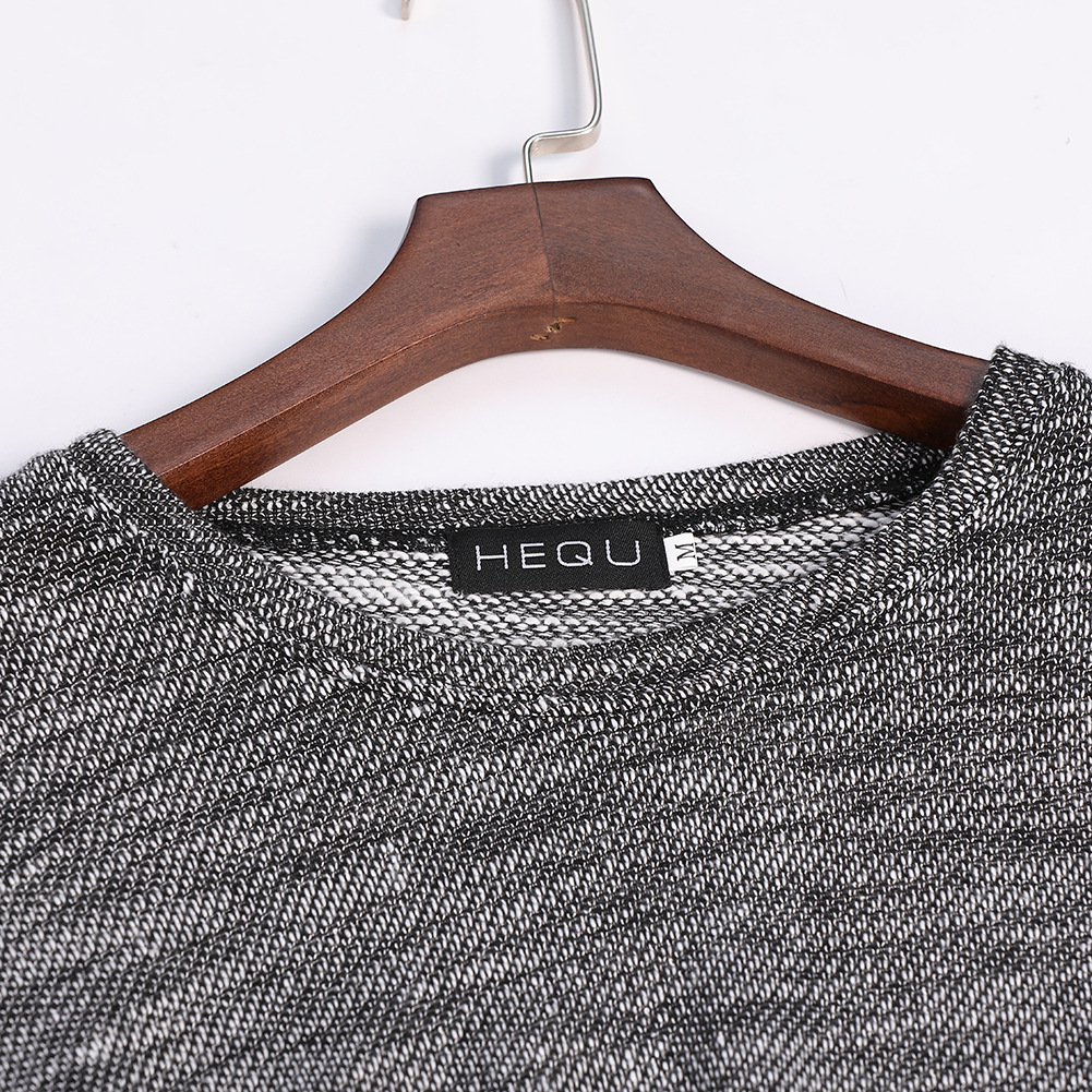 Curved Hem Long Sleeve Shirt for men CJdropshipping