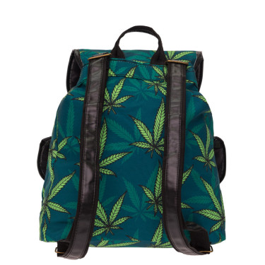 New Women Backpacks Weed Printing Women's Bags Teen Girls Backpack Vintage Girls School Bag Ladies Travel Bags High Quality—2