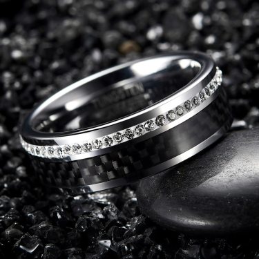 Tungsten carbide ring—1