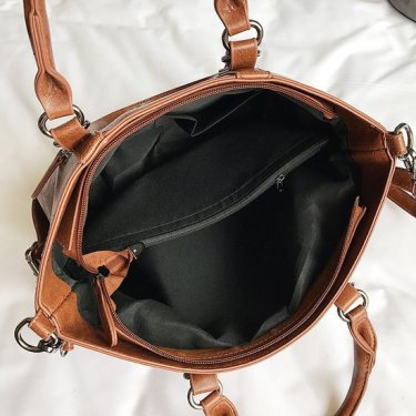 Brand Women Shoulder Bag PU Leather Female Large Totes Handbags Business Women Crossbody Bag Ladies bolsas Feminina—3