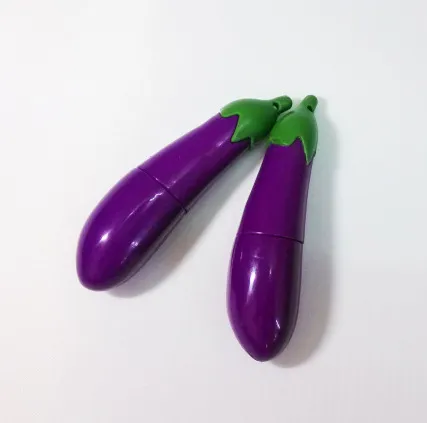 capacity: 8GBeggplant - Wholesale Simulation Fruit And Vegetable Eggplant U Disk Creative Custom 8g Vegetable Gift U Disk Featured Food U Disk
