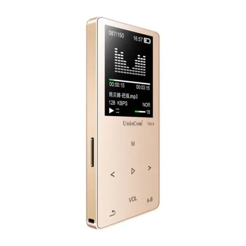 body color: Gold touch, Memory capacity: 8G - MP3 touch screen music player