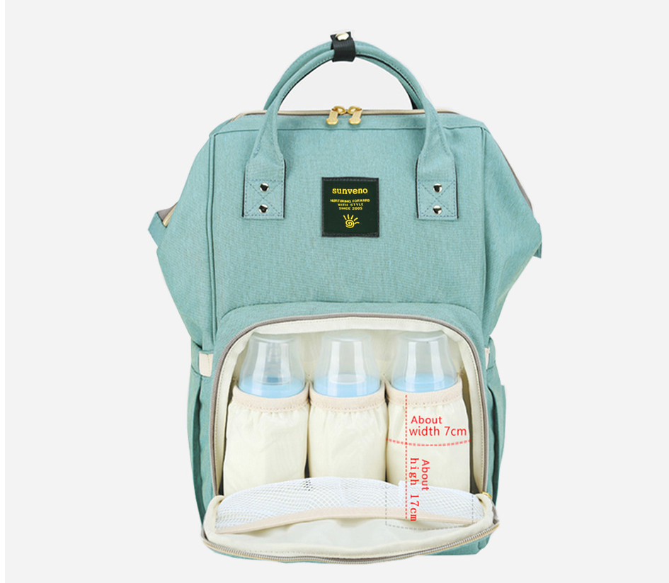 Green Color Multi Family Backpack