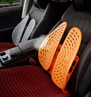 Breathable Ergonomic Lumbar Support Cushion Adjustable Height