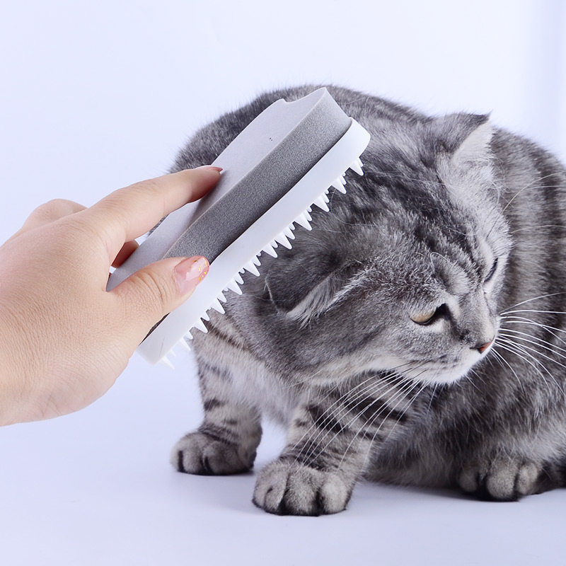 Pet cat comb hair removal cat hair sticky hair comb to hair sucking dog dog hair brush sticky