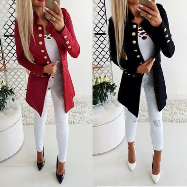 Discount price
  $24.53
  
  
  Flash Sale
  
  Long sleeved buttoned slim blazer
  
  Free Shipping
  Select
  Color/Size
  
  After-sales Policy
  
  Details
  Product information:
  
  Main fabric composition: Cotton
  
  Popular element: Button
  Style: Urban style
  
  
  
  Size information:
  
  SIZE（cm)	Length(cm)	Bust(cm)	sleeve(cm）
  S	80	94	58
  M	81	98	59
  L	82	102	60
  XL	83	106	61
  XXL	84	110	62
  3XL	85	114	63
  1. Asian sizes are 1 to 2 sizes smaller than European and American people. Choose the larger size if your size between two sizes. Please allow 2~3cm differences due to manual measurement.
  2. Please check the size chart carefully before you buy the item, if you don't know how to choose size, please contact our customer service.
  3.As you know, the different computers display colors differently, the color of the actual item may vary slightly from the following images
  
  
  
  Packing list:
  Coat x1
        
        Shop the latest women's clothing collections from Nordstrom, Fashion Nova, Walmart, and other top women's clothing stores. Find the perfect outfit at a great price with our selection of clearance women's clothing and clothing on sale. Discover the best deals on women's apparel and outfits for women with our clothing sales online. From trendy fashion pieces to timeless classics, we've got the perfect outfit for any occasion.