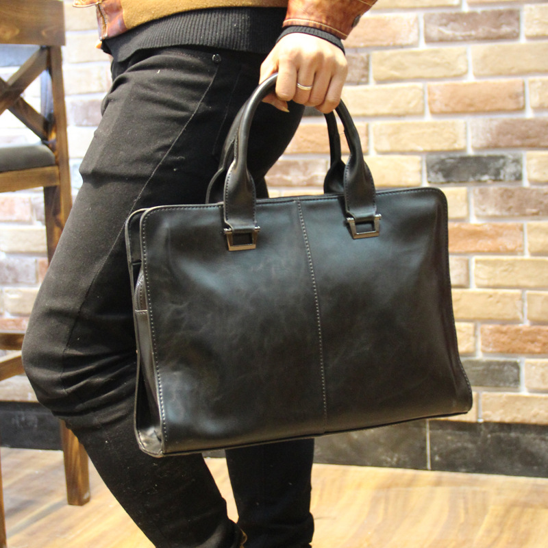 Business bag briefcase men's handbag - CJdropshipping
