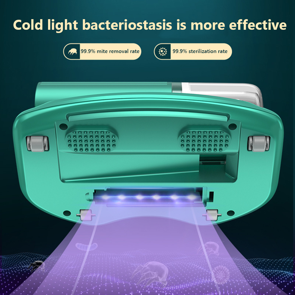 CleanSleep Pro: Wireless Double Beat UV Lamp - Convenient Mite Removal for a Healthier Home Bed