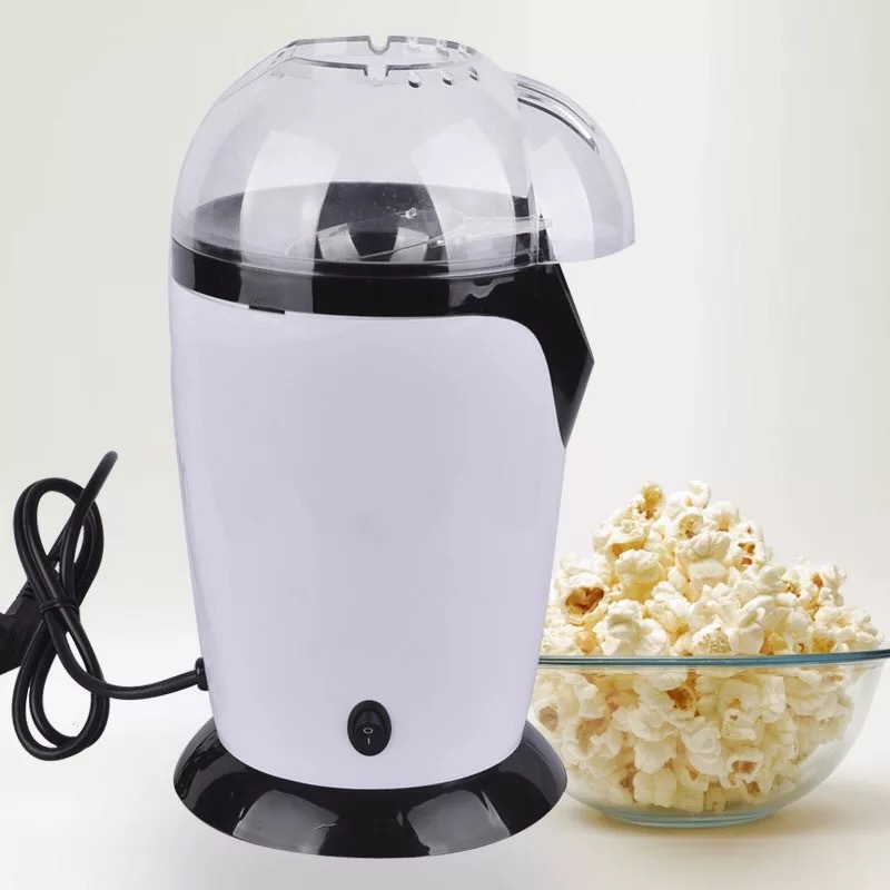 Products Electric Hot Air Popcorn Popper Household Mini Automatic Machine DIY Healthy Snack No Oil Needed