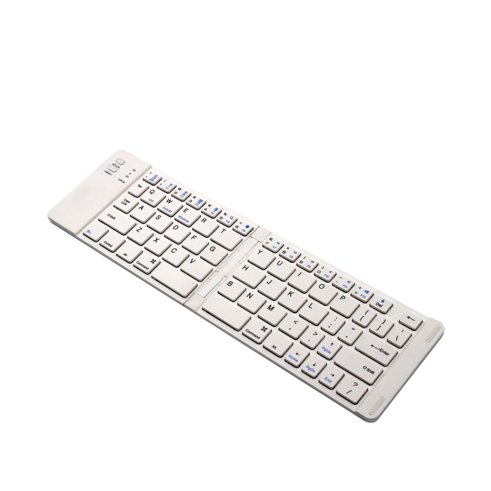 Folding Metal Bluetooth Foldable Keyboard Mini Bluetooth Wireless - Picture 8 of 8