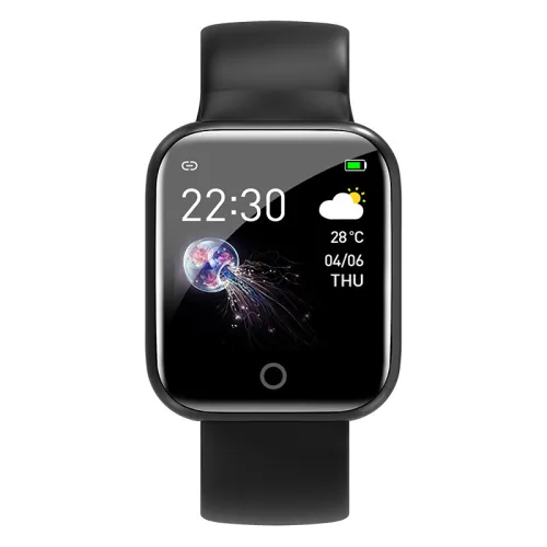 Color: Black - I5 smart bracelet Bluetooth waterproof multifunction