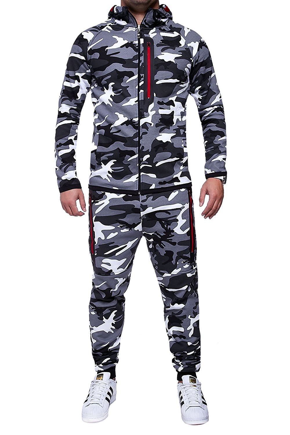Hoodies camouflage sports suit - CJdropshipping