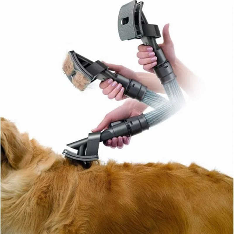 Brosse électrique à poils d'animaux de compagnie, aspirateur pour chien et  chat - Outil de toilettage Hk