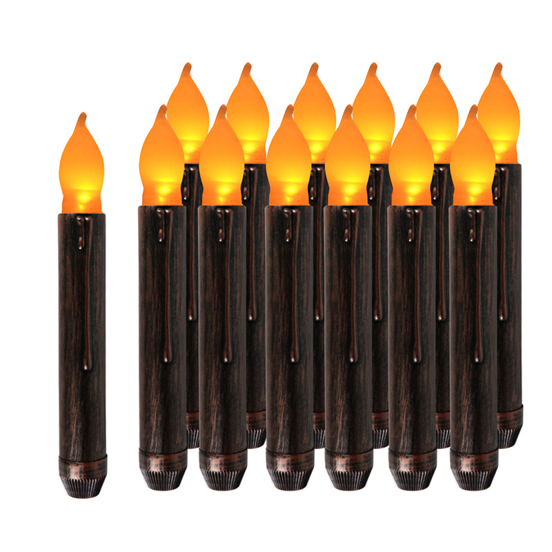 Halloween Long Black Candles Cjdropshipping