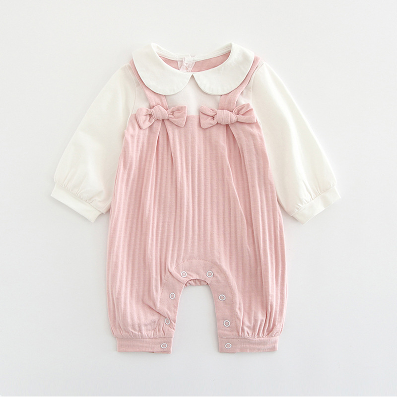 Baby embroidered jumpsuit - CJdropshipping