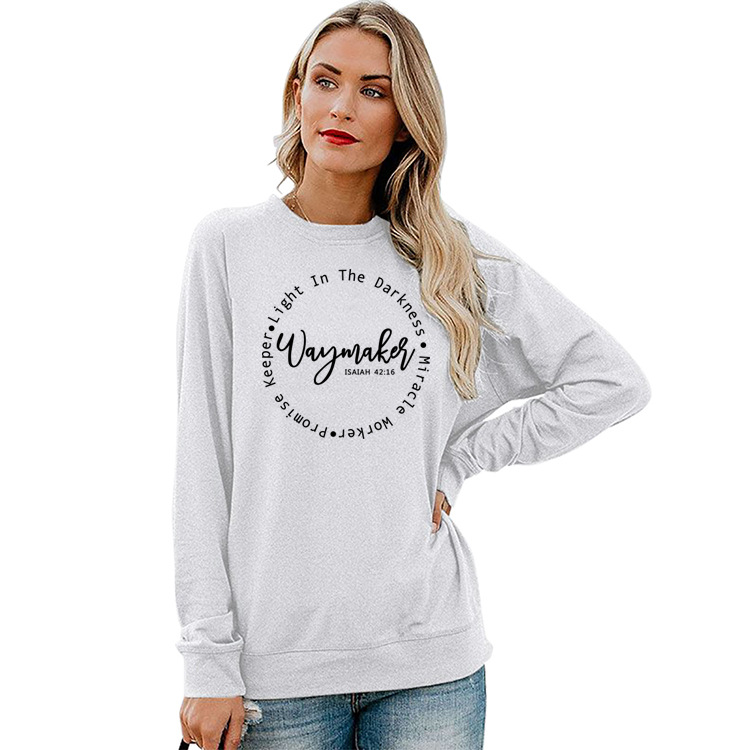 Oversized loose sweatshirt - CJdropshipping