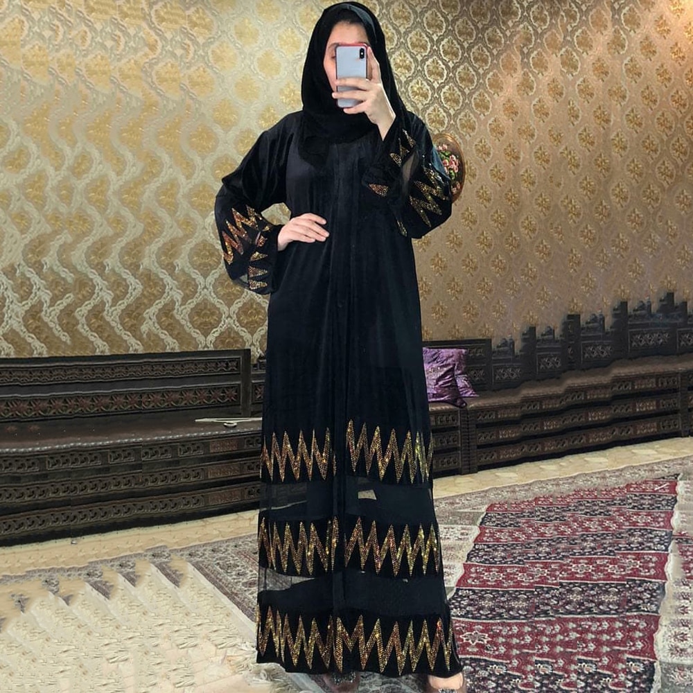 Women's clothing Muslim black robe - CJdropshipping