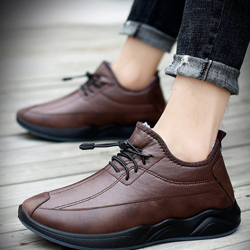 Plus Velvet Casual Men's Shoes Fashion Warm And Durable Shoes For The ...