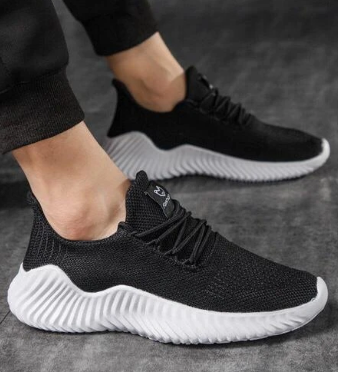 Men's Shoes Breathable Flying Shoes Sports Casual Shoes Trend Light ...