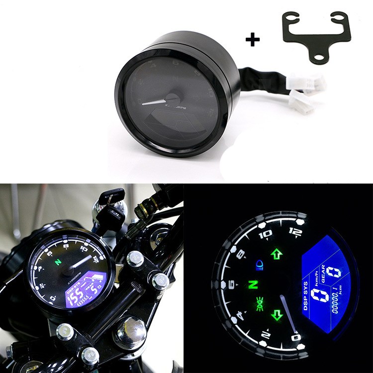 Motorcycle Odometer Tachometer Speedometer - CJdropshipping