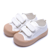 Soft Sole Velcro Canvas Sneakers Non-slip Wearable Casual Shoes Trend