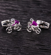 High Grade Stainless Steel Cufflinks Cycling Men's French Shirt Sleeve Stud