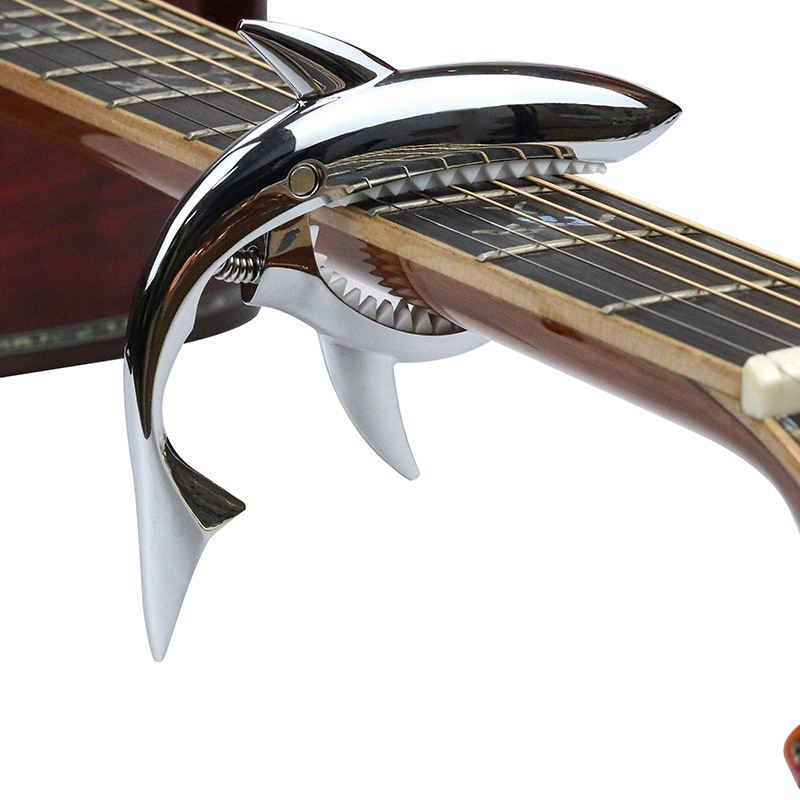 Guitar Capo Silic Cush Metal Capo Guitar Tuned Clip()