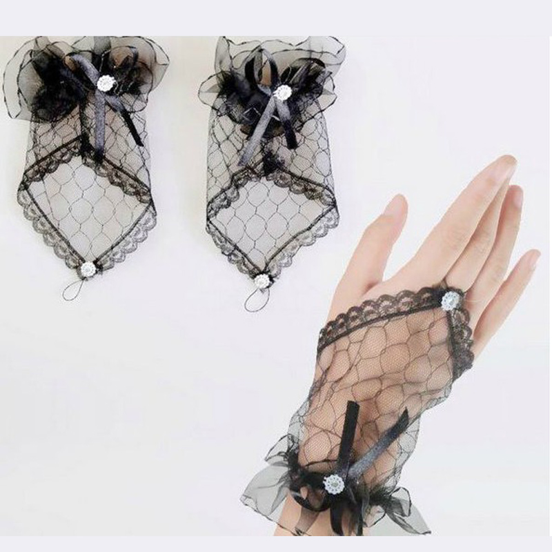 fingerless wedding gloves