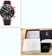 Paulareis Full Automatic Mechanical Luminous Canvas Rubber Belt Multifunctional Men's Watch Cassette