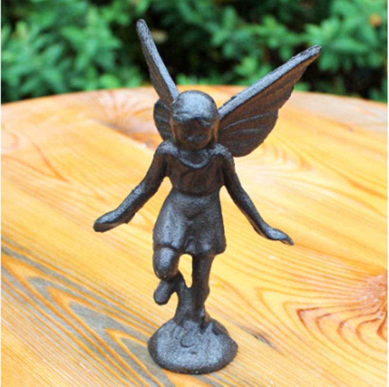 Statue Ange en métal 