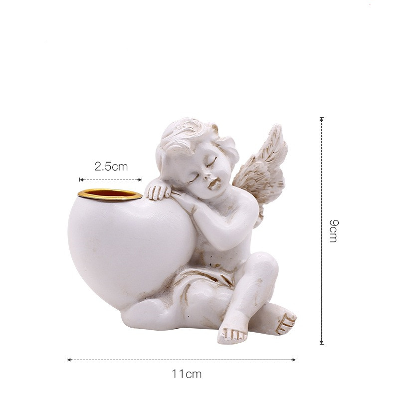 Bougeoir ange dormeur