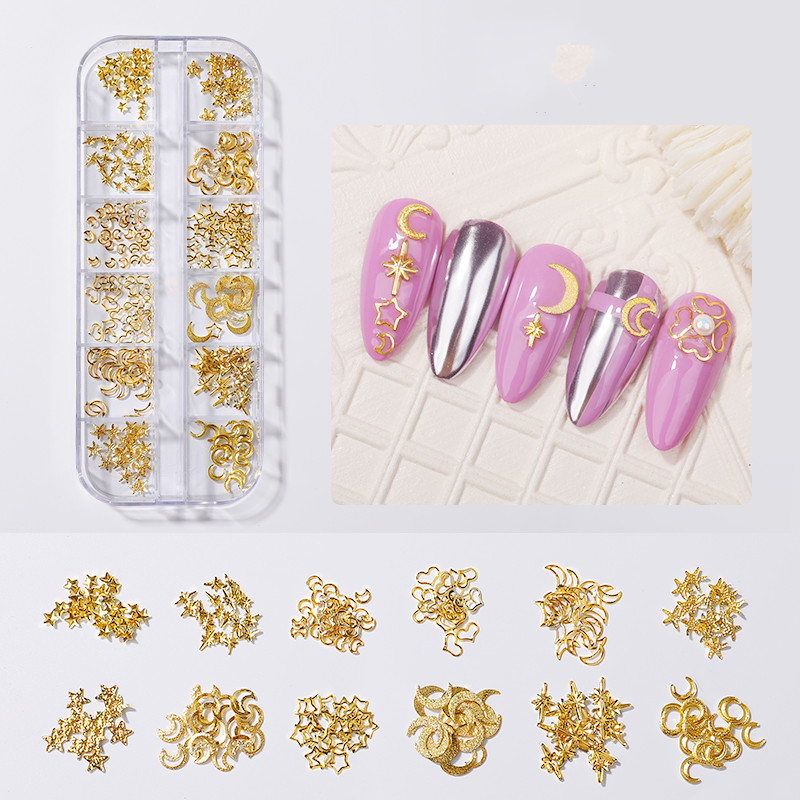 Shell Piece Diamond Rhinestone Decoration Pearl Butterfly Nail Sticker ...