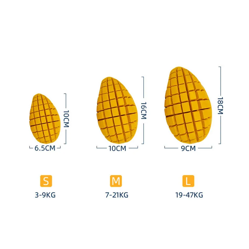 Funny Fruits Dog Toy -- Cleans Teeth!