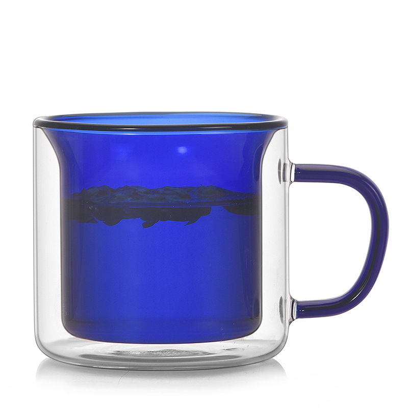 Monza cobalt blue coffee cup