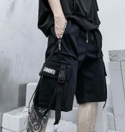 Multi-pocket Tooling 5 Five-point Pants Hip-hop All-match Loose Casual Sports Pants