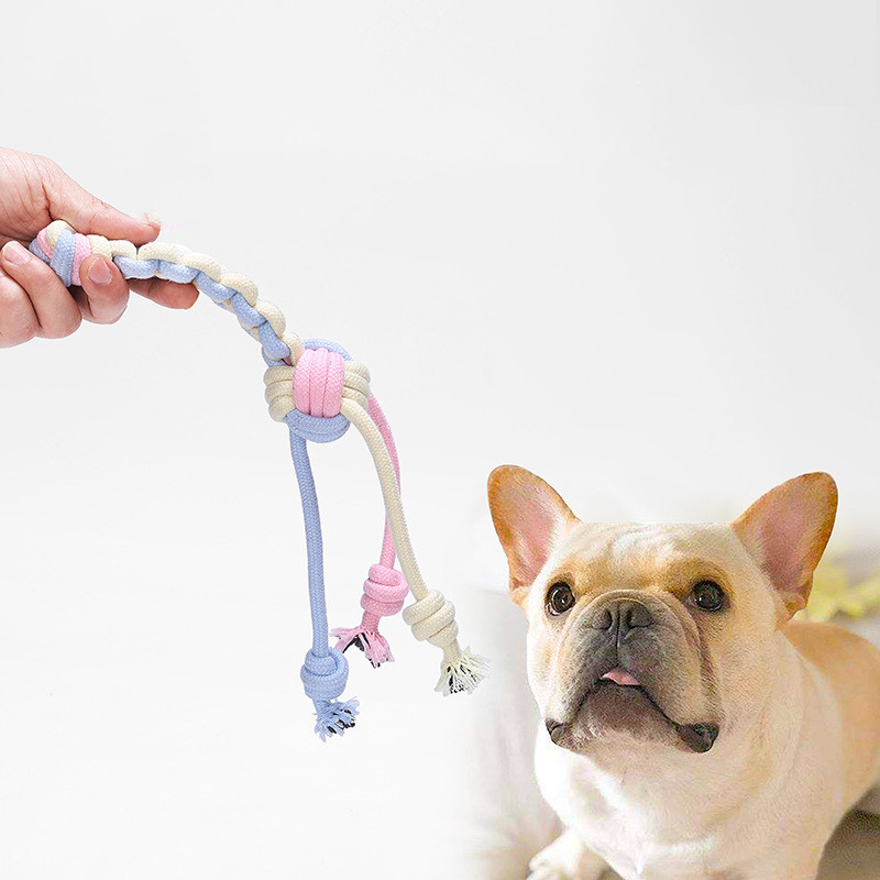 Dog Interactive Bite Resistant Rope Ball