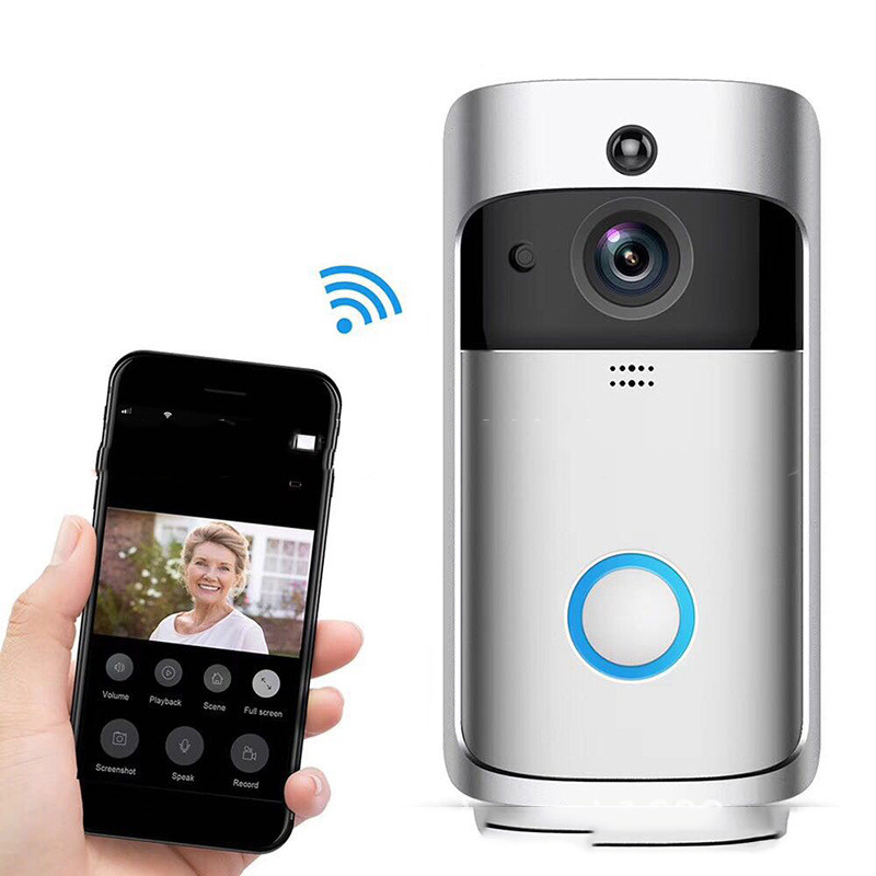 Remote Home Monitoring Voice Intercom Doorbell V5S - CJdropshipping