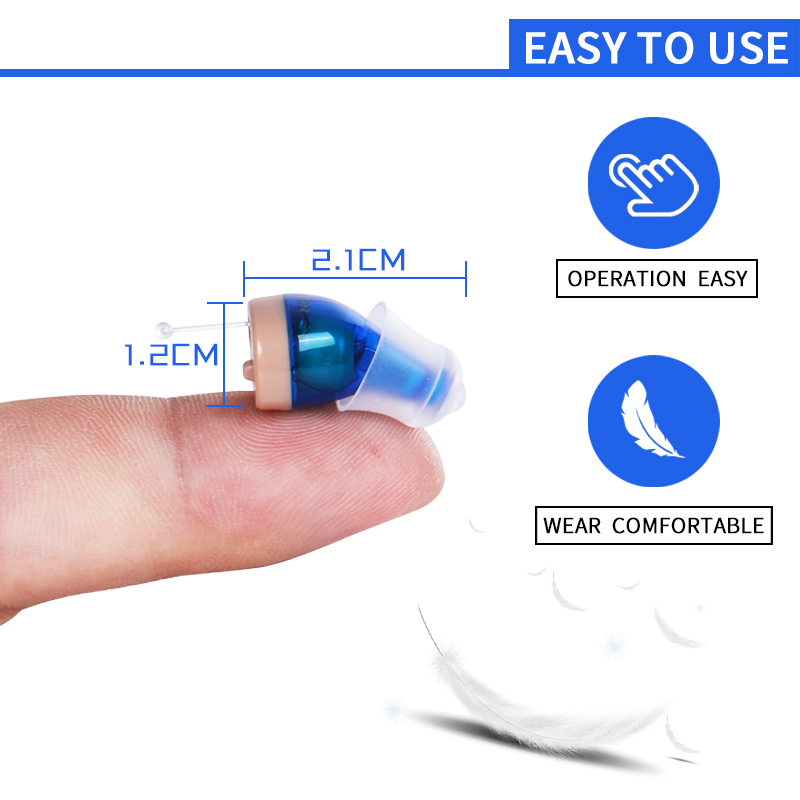New Rechargeable Hearing Aid Sound Amplifier For The Elderly