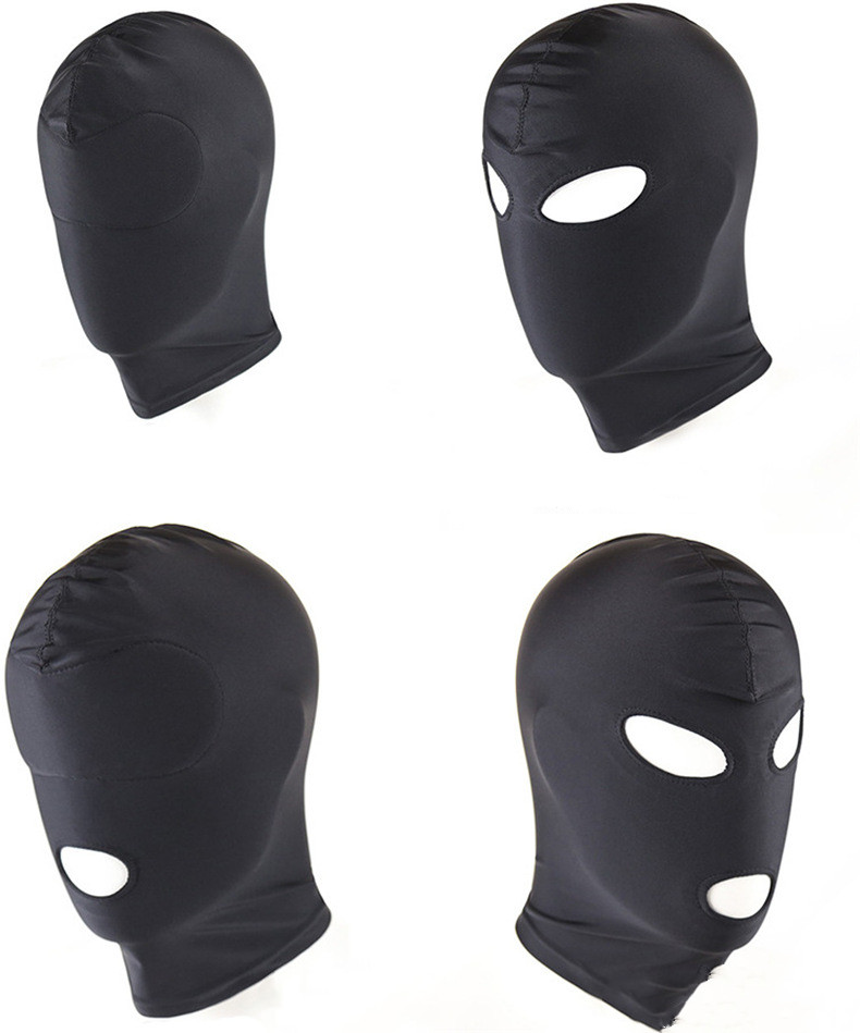 STRETCH CLOTH HOOD WITH MOUTH AND EYES