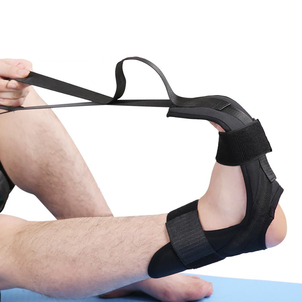 Yoga Ligament Stretching Belt Foot Drop Stroke Hemiplegia Rehabilitation Strap L