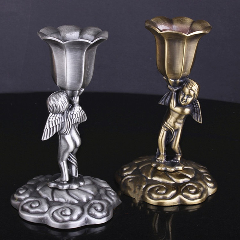 Bougeoirs Ange posés