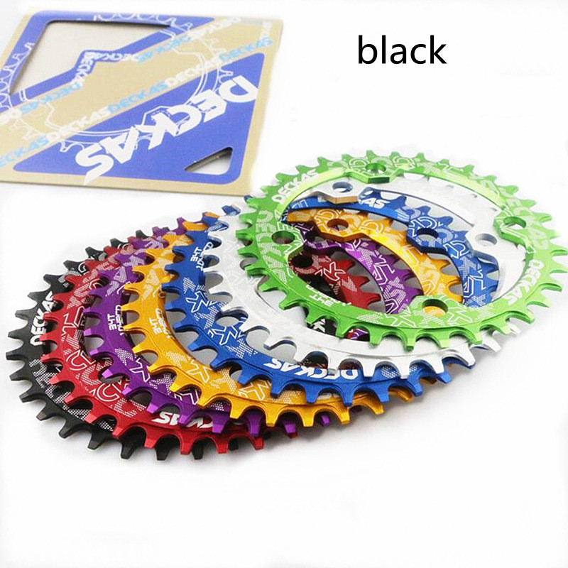 Color: Black, style: A - Mountain Bike Accessories Single Speed Disc Oval Disc