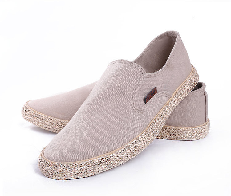 New Hemp Rope Canvas Shoes Straw Shoes Men